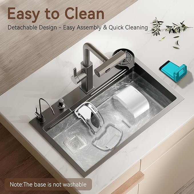 Cat Water Fountain, App Control Cat Fountain, 122oz/3.6L Pumpless Water Fountains for Cats Indoor with Stainless Steel Tray, Wi-Fi Dog and Pet Water Fountain (White, Fountain+2 Fliters)