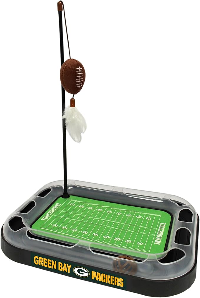 Pets First Green Bay Packers Cat Scratcher