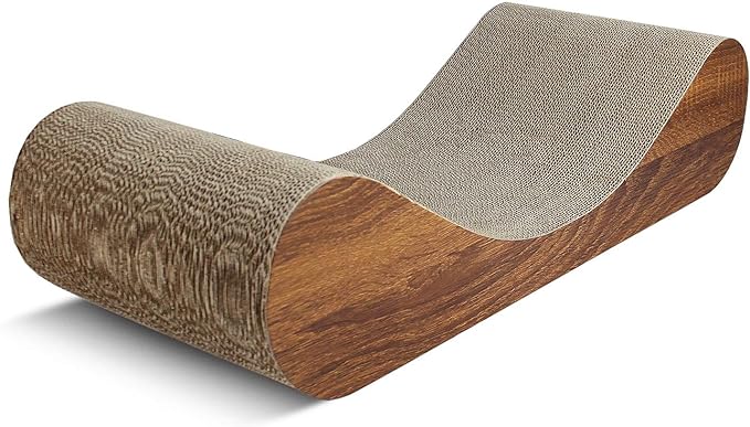 Cat Scratcher Cardboard Lounge Bed, Cat Scratching Pad, Pet Lounger