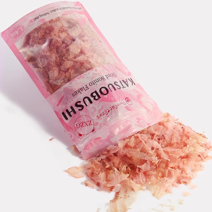 Purrfectpaws Premium Dried Bonito Flakes: Delicious Treats for Dogs & Cats - All-Natural and High in Protein - 1.4oz Bag