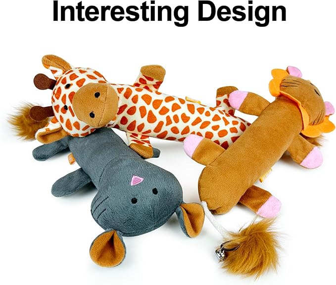 TTcat Catnip Silvervine Matatabi Pillow for Cats & Kittens,Cat Kicker Toy,Crinkle Sound Toy,Large Size Cat Pillow Soothing Plush(Giraffe).