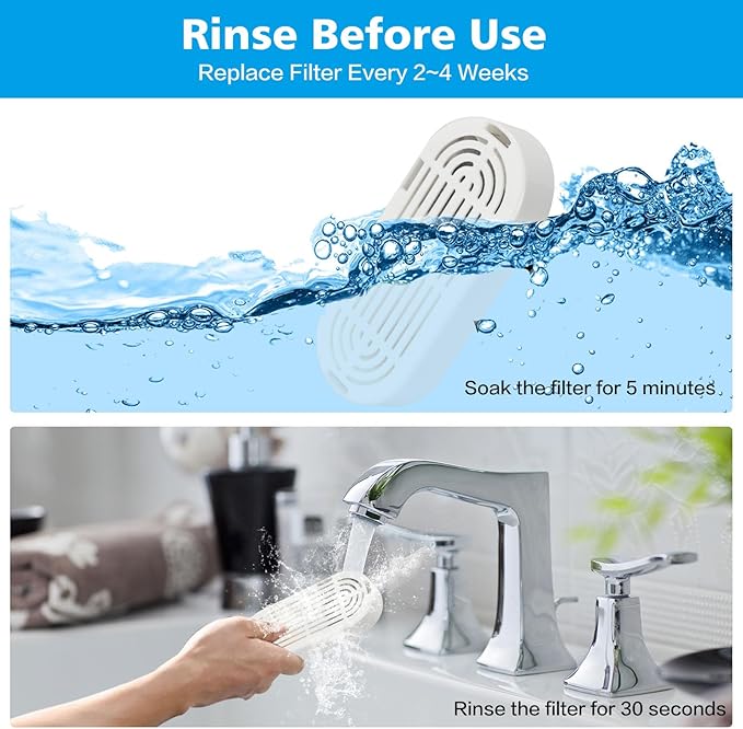 Cat Water Fountain Filter,Pet Fountain Filters Replacement for 3.2L/108oz Cat Drinking Fountain and 4L/134oz Stainless Steel Pet Water Fountain,Cat Fountain Filter Replacement with Pre-Filter Sponges