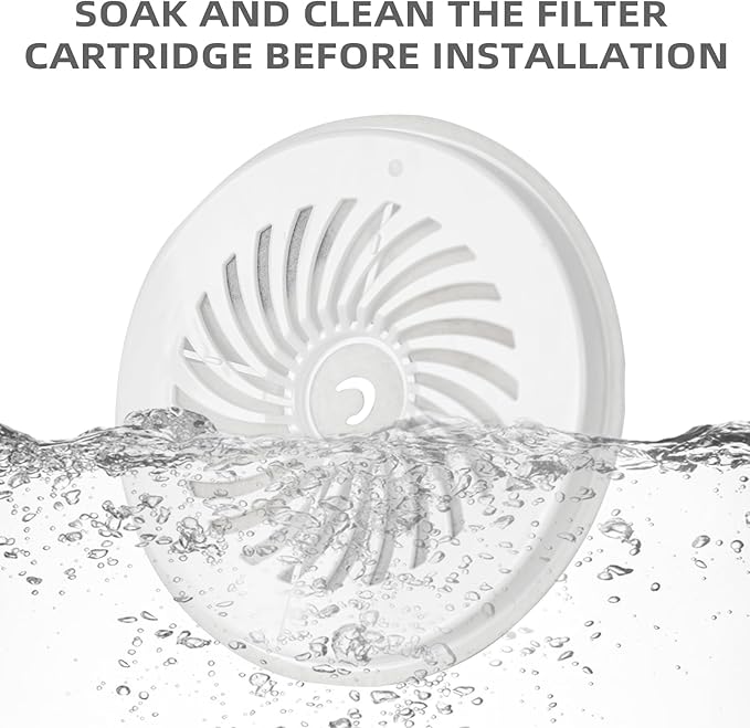 Upgraded Filter Units 3.0 for Cat Water Fountain, Replacement Filter Fit For E versweet Solo 2/Solo SE, E versweet 3 Pro/2S/3, Activated Carbon and Fiber Cotton for Clean Water (10 Packs)