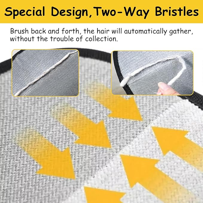 Vingtank 2Pcs Pet Hair Remover Glove, 2025 Upgraded Pet Hair Remover Electrostatic Gloves Reusable Cat & Dog Hair Removal Tool for Couch, Furniture, Carpet, Car Seat