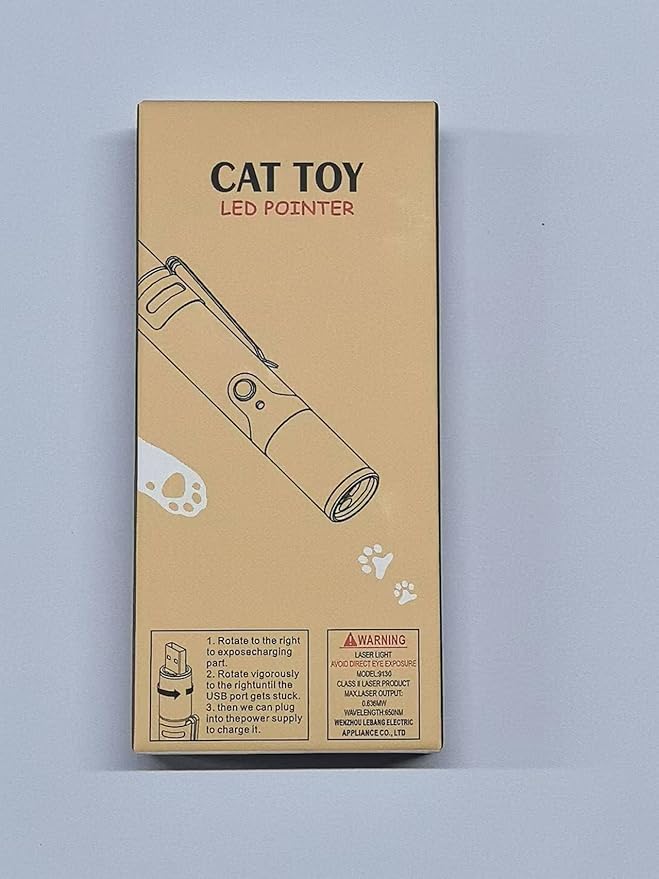 2 Pieces Cat Toy, USB Rechargeable, Long Range 5 Modes, Interactive Kitten Dog Cat Mouse Toy for Indoor (Sky Blue