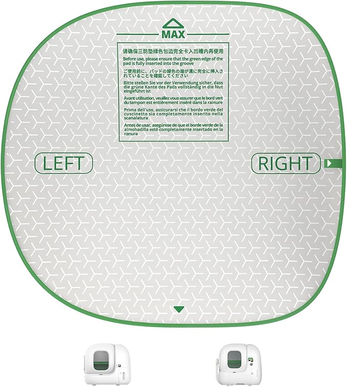 PETKIT New Cat Litter Pad Max for PURAMAX 2 and Purobot Max Pro Automatic Self-Cleaning Cat Litter Box, High Performance Leakproof Litter Mat, Waterproof, Anti-Stick, Scratch-Resistant Cylinder Pad