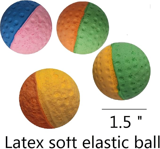 YnFag Foam Soccer Balls Cat Toys for Indoor Cats (48 Pack Foam Balls)