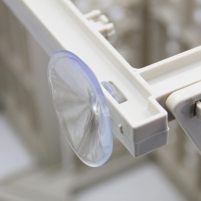 yofit Doggy Steps - Non-Slip 3 Steps Pet Stairs for Cats and Dogs, Foldable Plastic with Washable Carpet Holds Up to 50 lbs (Dark)