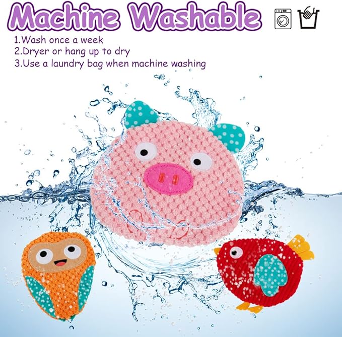 AWOOF No Stuffing Dog Toys - 8 Pack Squeaky and Crinkle Plush Toys for Small Medium Dogs, Durable for Aggressive Chewers, Cute Puppy Textured Animals