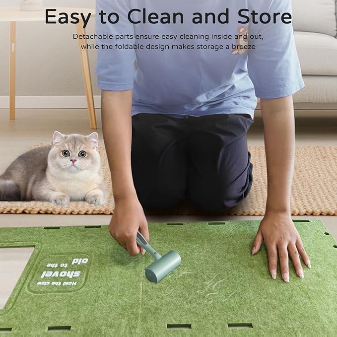 3 Stories Cat Bed for Indoor Cats, Cute and Fashionable Cat House Cave for Multiple Cats, Cozy Felt and Scratch Resistant Cat Condo with Dangling Balls.