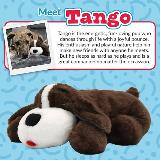 Original Snuggle Puppy Toys - Heartbeat Puppy for Dogs - Pet Anxiety Relief and Calming Aid - Comfort Dog Toys for Behavioral Training