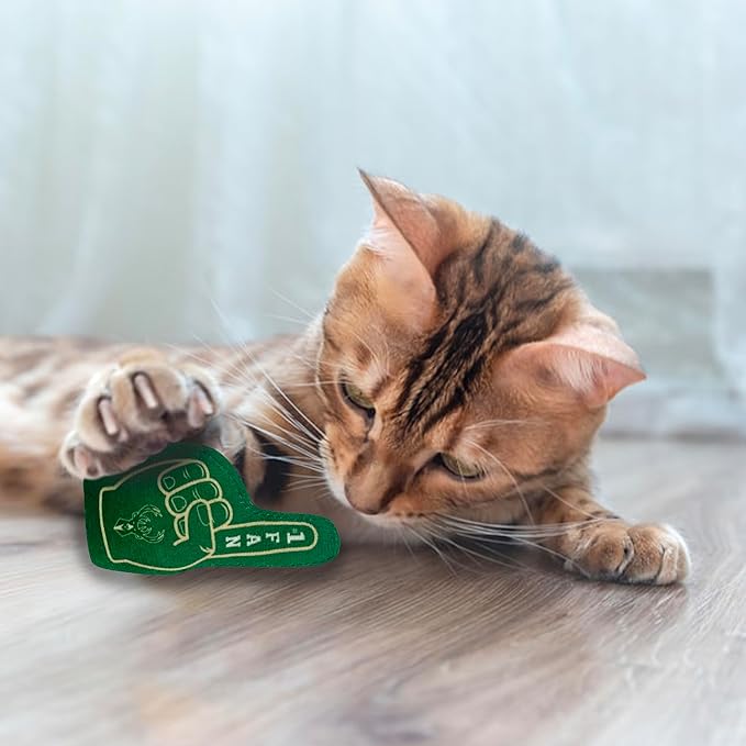 Best Plush CAT Toy NBA Milwaukee Bucks Complete Set of 3 Piece Cat Toys Filled with Fresh Catnip. Includes: 1 Jersey Cat Toy, 1 Basketball Cat Toy with Feathers & 1#1 Fan Cat Toy. Beautiful Team Logo