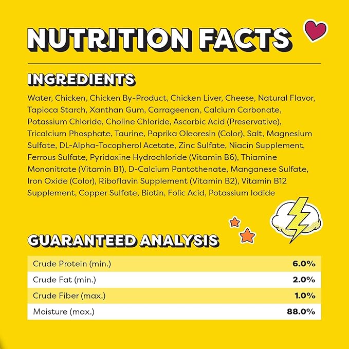 Temptations Lickable Spoons Adult Wet Cat Treat, Tasty Chicken and Cheesy Cheese Flavor, 4 Spoons, Pack of 24 (96 Total)