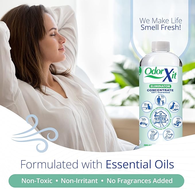 Concentrated Pet Urine Odor Eliminator, Ideal for Cat, Dog Poo and Urine Smell, Versatile & Natural Odor Neutralizer for Home and Outdoor Use, Deodorizer & Absorber, Concentrate, 16oz