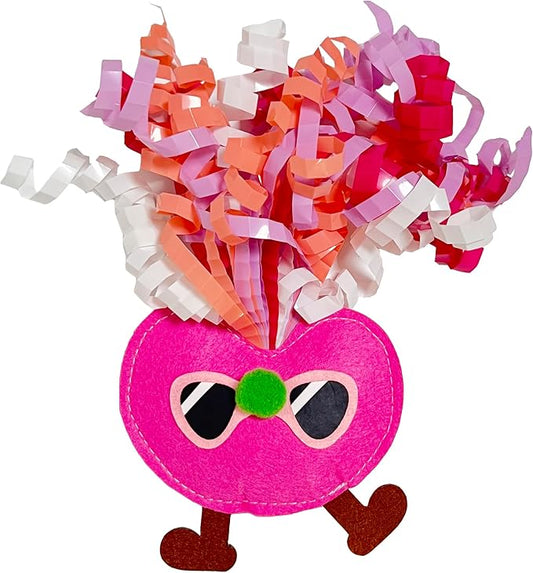 Catnip Toys for Cat,Kitten Chew Teeth Cleaning Toy,Interactive Plush Toys for Swatting and Playing，Curly-haired Figure Cat Toy (red)