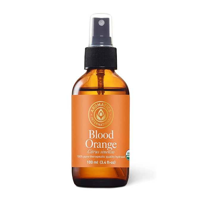 Aromatics International Blood Orange Hydrosol 100ml | Citrus Aromatic Mist for Refreshing Spaces