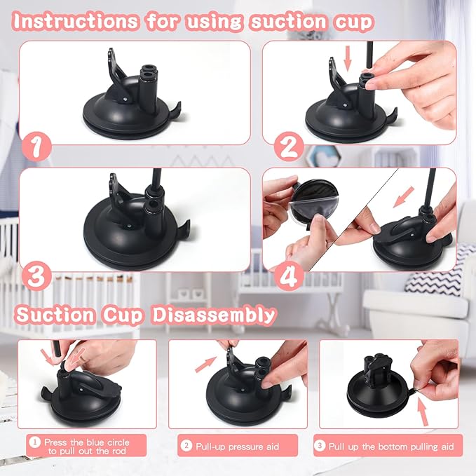 4-in-1 Interactive Cat Toy for Indoor Cats – Retractable Cat Wand, 2-Pole Suction Cup, Catnip Pillow, 14+ Accessories – Self-Play & Interactive Cat Feather Toys with Safe Durable Materials