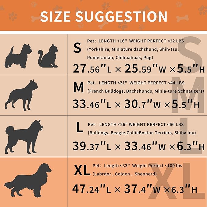 HAOMAIJIA Dog Couch Bed for Large Dogs, Non Slip Pet Couch Covers for Sofa Thick Soft Washable Dog Couch Cover Protector All Seasons Universal Dogs and Cats Bed Mat (Black, X-Large)