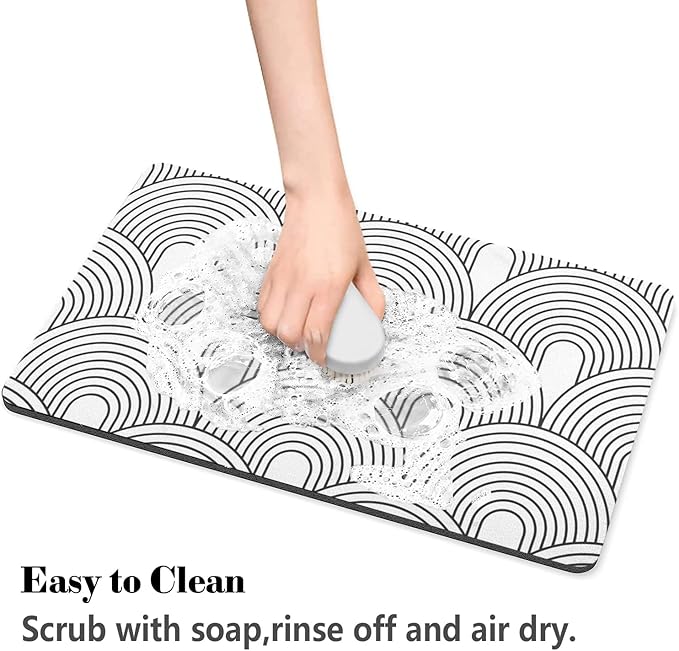 Personalized Dog Food Mat for Floors Absorbent, Custom Pet Cat Food Mat - Quick Dry Dog Bowl Mats for Food and Water Pet Supplies