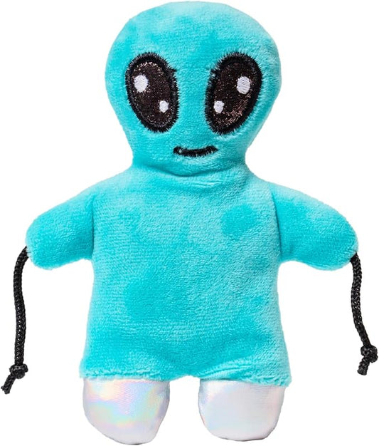Interactive Catnip Cat Plush Toy, Space Travel Theme, 5‘’, for All Breed Size Cats (Alien)
