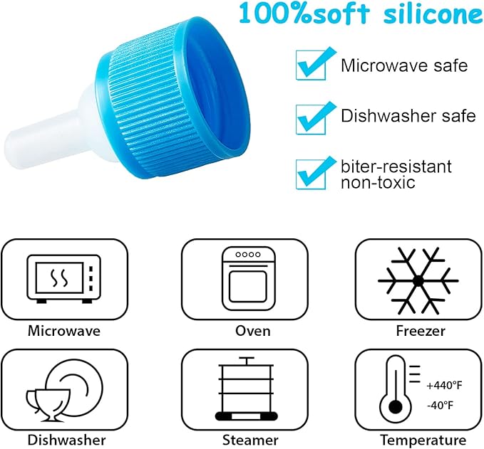 Tondiamo 16 Pieces Pet Feeding Bottle Kit Kitten Bottles Kitten Milk Replacer Puppy Milk Feeder with Replacement Nipples Puppy for Small Animals Newborn Dog and cat Nursing Supplies