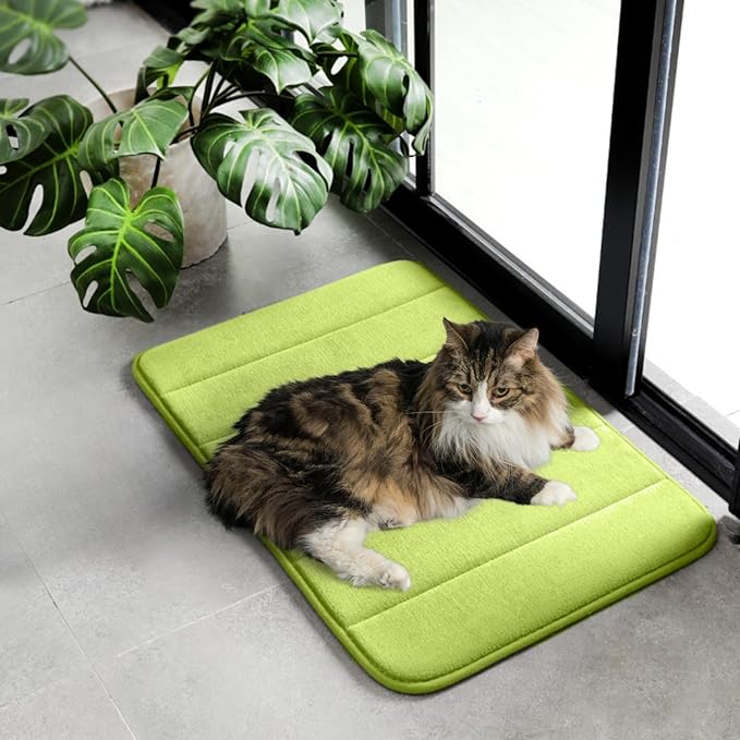 Washable Pet Bed Mat (23.6 x 15.8 Inch) – 3-Pack for Indoor/Outdoor Use, Soft Sleeping Mat for Cats, Small Pets, Kitty, Puppy, Rabbit – Cozy Bedding Pads for Pets Up to 20lbs