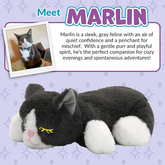 Snuggle Kitty Heartbeat Plush Cat Toy by Snuggle Puppy - Cat Calming Toy and Anxiety Relief for All Breed Sizes