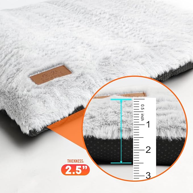 Self Heating Cat Bed, 29" x 20" Ultra Soft Self Warming Cat Heated Pet Pad with Removable Washable Cover, Non-Slip Extra Warm Heating Mat Thermal Beds for Outdoor Indoor Cats