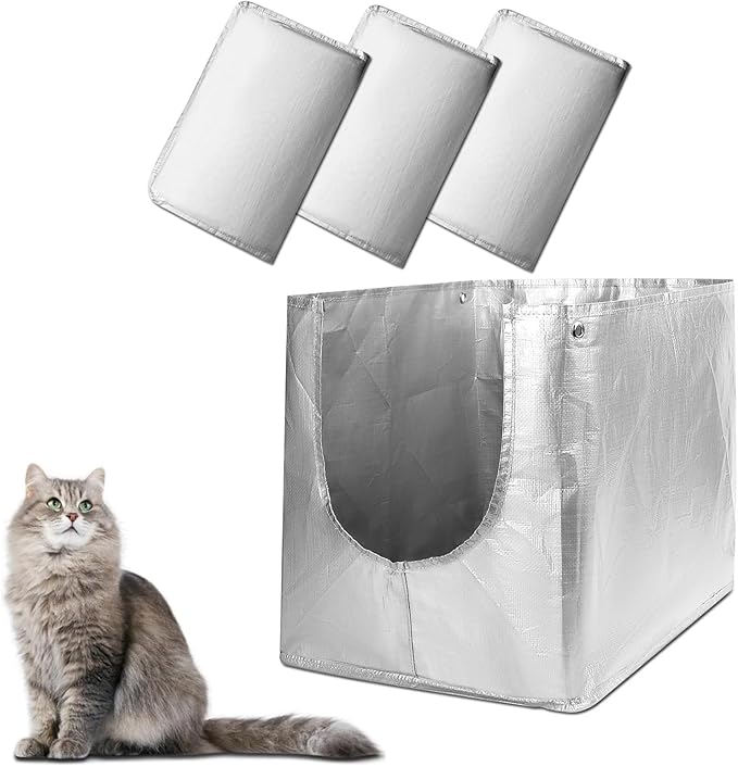 Liner F Compatible with Modkat Flip Litter Box - Reusable Liners for Flip Litter Box - Liner F for Cat Litter Box (3 Pack)