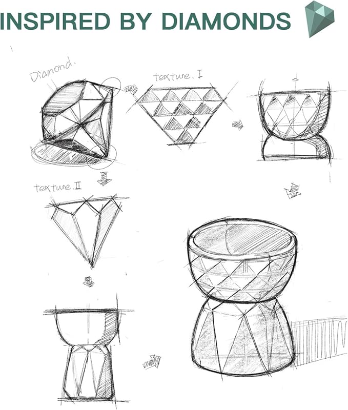 Frewinky Cat Bowls,Ceramic Cat Bowls Anti Vomiting,Raised Food and Water Bowl Set for Cats and Small Dogs,13.5 Oz