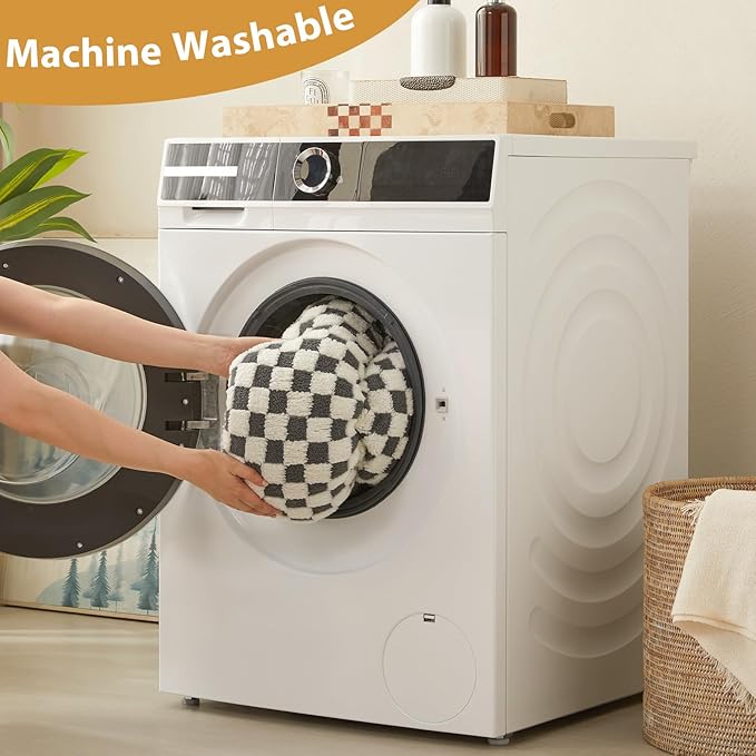 BFPETHOME Donut Dog Bed for Small Dogs, Round Cat Beds for Indoor Cats, Calming Pet Bed for Puppy and Kitty with Non-Slip Bottom, Cute Fancy Dog Bed Machine Washable Puppy Bed