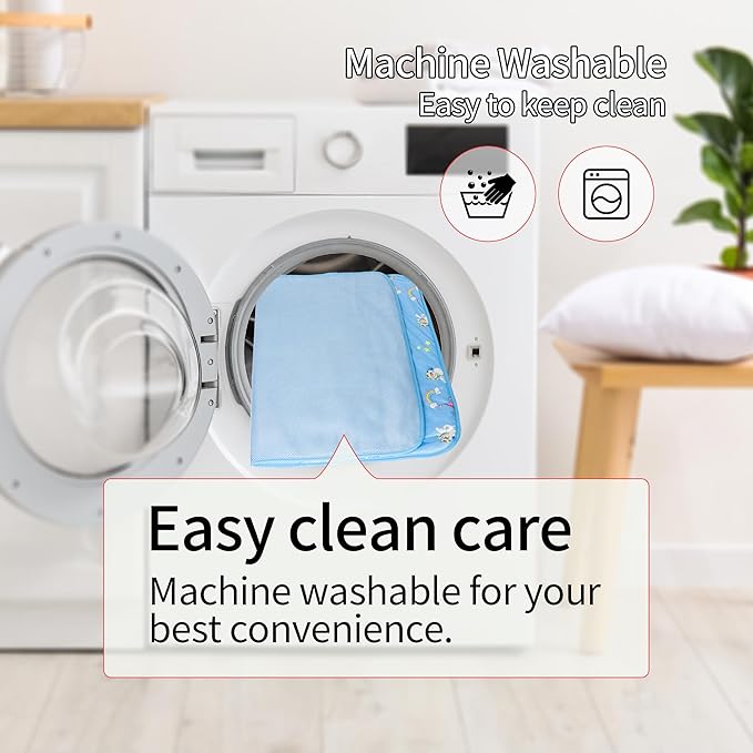 NACOCO Summer Pet Cooling Mat - Cat Dog Cushion Pad Sleeping Cool Castle Comfortable Soft for Pets Kids and Adults (Blue Castle, S)