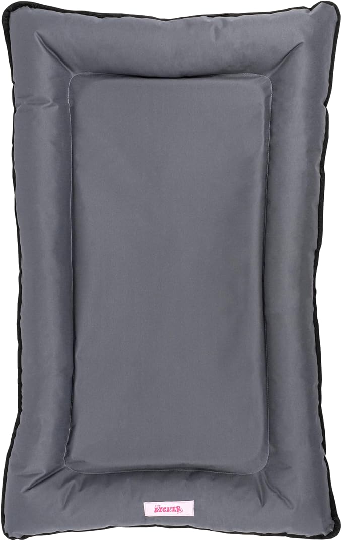 DBD3004C-M Archie 29.5" x 22.5" Traditional Oxford Waterproof Indoor/Outdoor Hand-Washable Memory Foam Camping Pet Bed, Charcoal