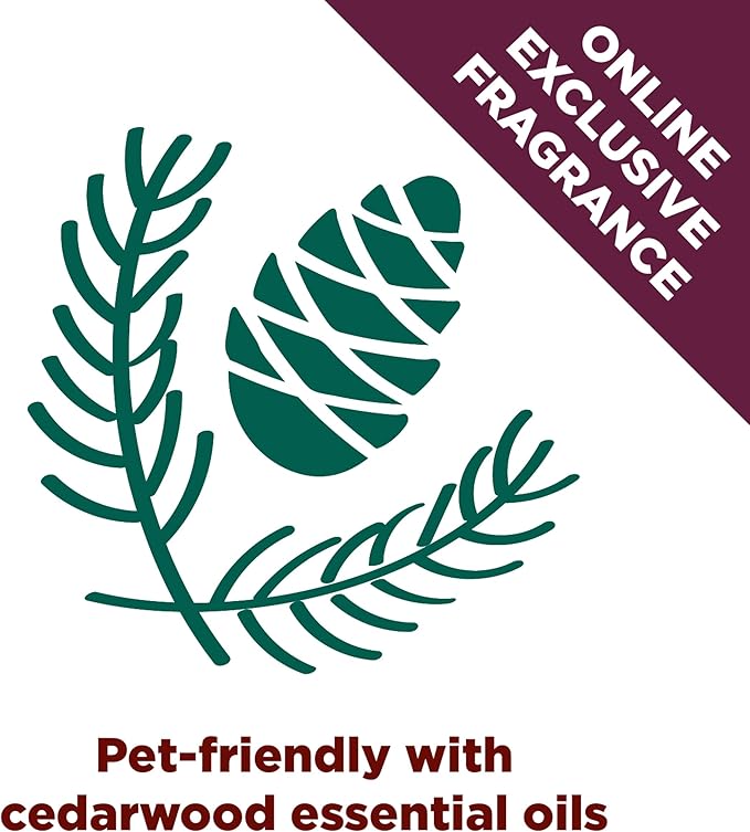 Arm & Hammer Forever Fresh Clumping Cat Litter Cedarwood, MultiCat 18lb, Pet Friendly with Essential Oils