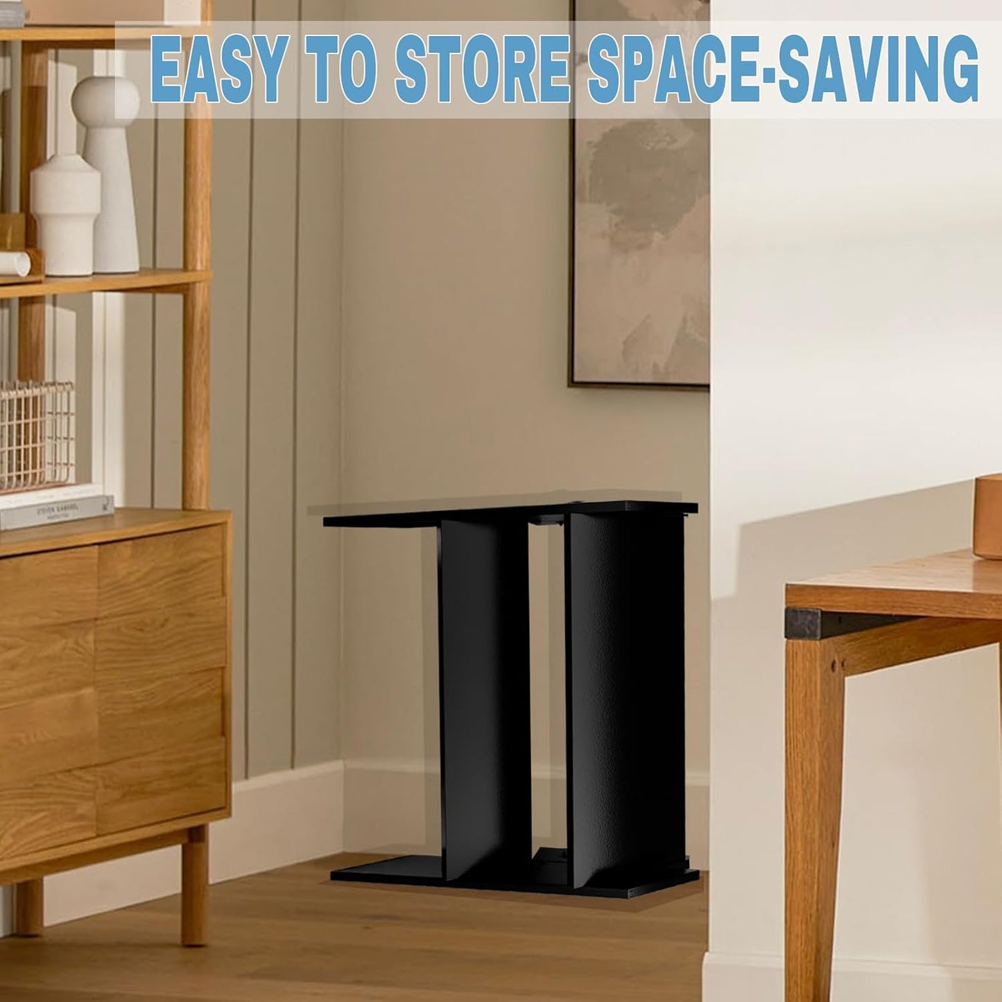 RV Step Stool Foldable, Folding 2 Step Ladder, Hot Tub Steps, Portable Pool Ladder, 660Lbs Heavy Duty Ladder Shelf Outdoor Mobile Home Stairs for Camper, Porch, SPA Poo, Pet