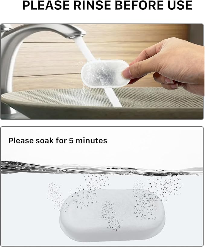 SOOFPET 16pcs Cat Water Fountain Filter - Pet Fountain Filters Replacement - Sponge and Carbon Filters for Automatic Dog Water Bowl Dispenser - Provide Clean Drinking Water for Small Animals