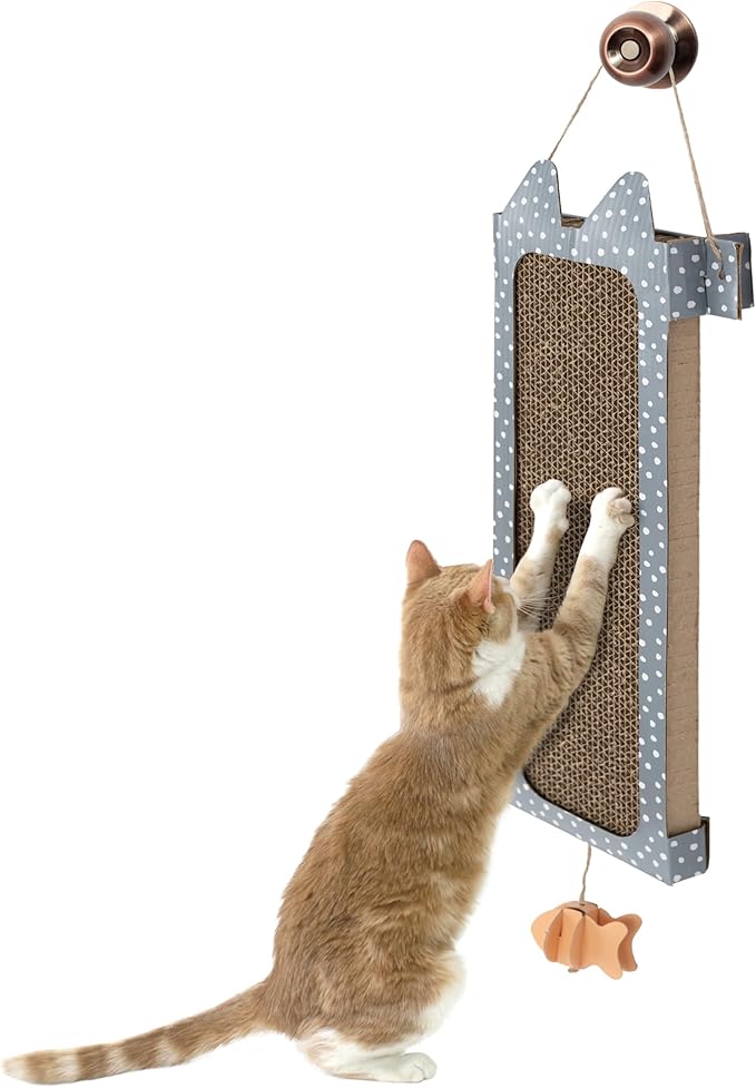 Kitty City Reversible/Double Use Hanging Scratcher 3-Pk
