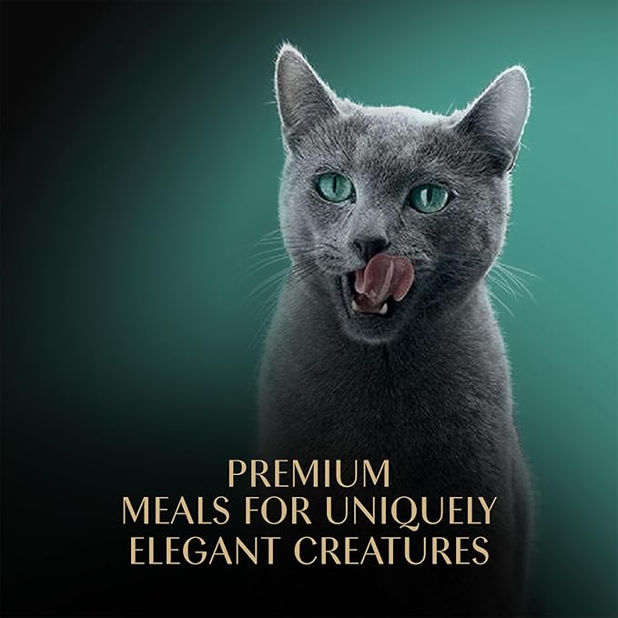 Sheba Perfect Portions Wet Cat Food Cuts in Gravy Variety Pack, Roasted Chicken Entree, with Sustainable Salmon, 2.6 oz. Twin-Pack Trays (18 Count, 36 Servings) (Pack of 2)