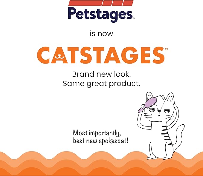 Catstages Festival 3 Pack Interactive Catnip Cat Toys with Crinkle Sounds, Flinger, & Feathers for Play, Batting & Chasing