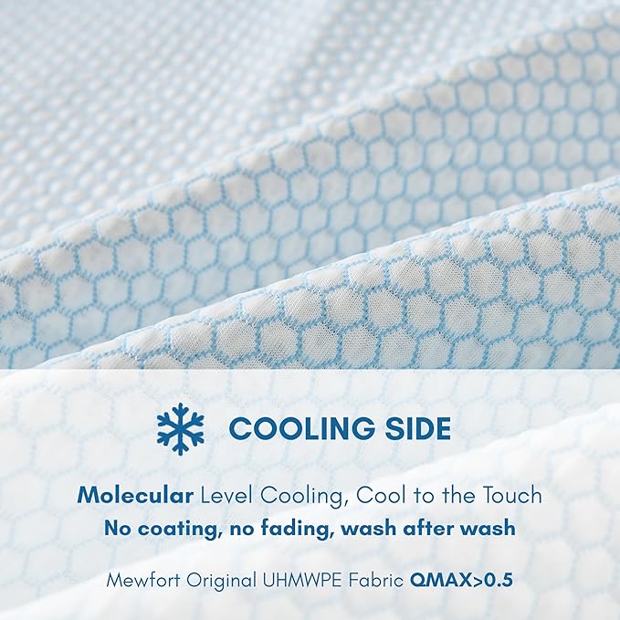 Woofry Dog Bed Mat for Crate, Reversible Cooling Mat for Dogs, Warming Dog Cooling Mat, Machine Washable, Lightweight, Portable, Pet Hair Repellent, All Season Comfort, 42''*28''