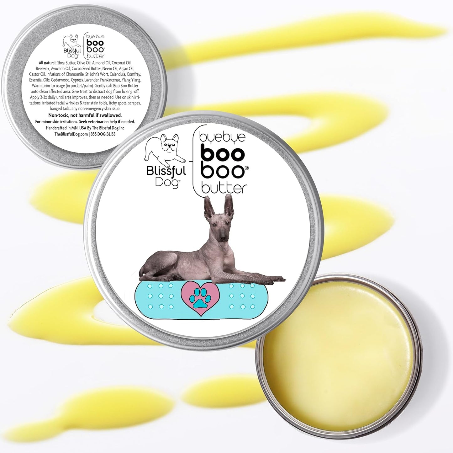 The Blissful Dog Xoloitzcuintli Boo Butter, 4 oz