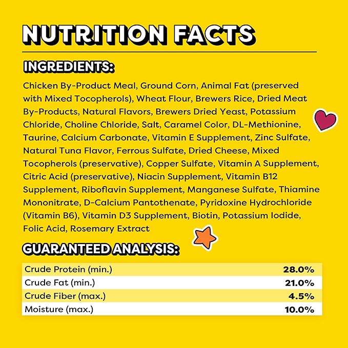 Temptations Classic Crunchy and Soft Cat Treats, Savory Salmon Flavor, 30 oz. Tub