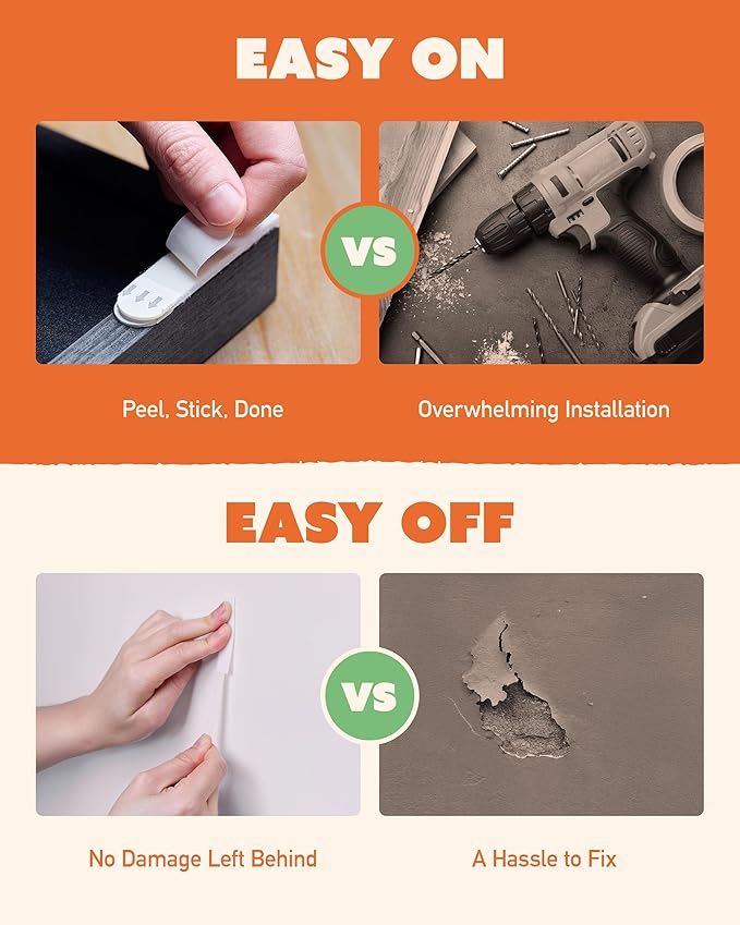 Decorative Wall Art Sisal Cat Scratcher with Vertical Mounted Setup, 14x20 Large & Durable Scratch Pad Ideal for Adult Cats with Gallery-Style Frame That Looks Like a Painting (Mondrian's Cat)