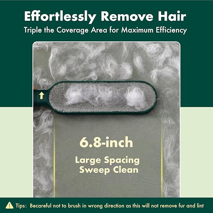 Pet Hair Remover for Clothes -Dog & Cat Hair Remover for Clothes-Better Than Lint Rollers for Pet Hair, Lint Remover Brush, Lint from Clothing, Couch, Furniture, Bedding,Car