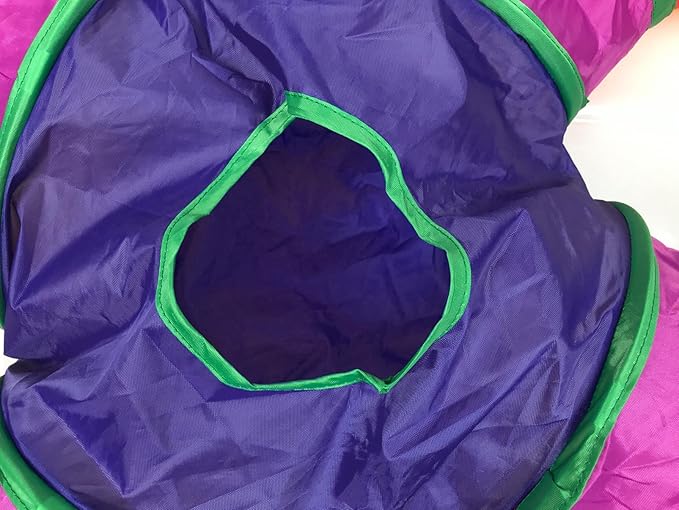 Cat Tunnel Tube for Indoor Cats Large, Upgrade with 6 PeekHole S-Shape 5 Way Collapsible Pet Play Maze Tube Toys Colorful for Cats Kitten Kitty Rabbit