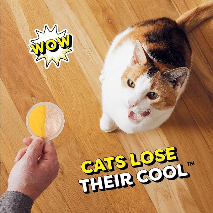 Temptations Lickable Spoons Adult Wet Cat Treat, Tasty Chicken and Cheesy Cheese Flavor, 4 Spoons, Pack of 24 (96 Total)