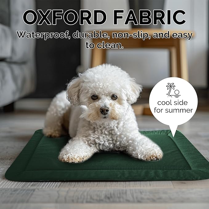 Dog Bed Mat - Comfortable Dog Kennel Pad, Multi-Purpose Dog Crate Bed & Dog Bed Mats for Dogs & Cats – Soft Dog Crate Mat & Dog Bed Crate Mat for Dog & Cat