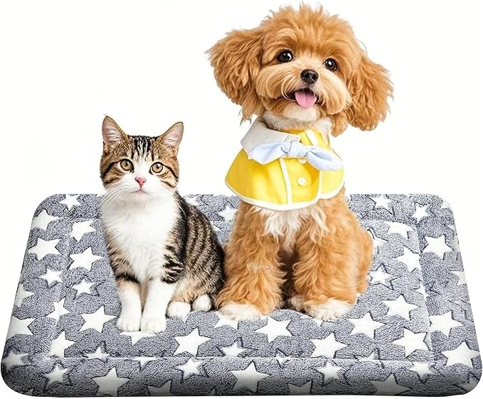 Dog Bed Mat – Soft & Comfortable Dog Kennel Pad for Crate – Durable Crate Bed & Mat for Dogs & Cats – Ideal for Crate, Kennel, and Home Use