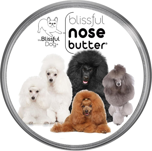 The Blissful Dog Poodle Unscented Nose Butter - Dog Nose Butter, 16 Ounce