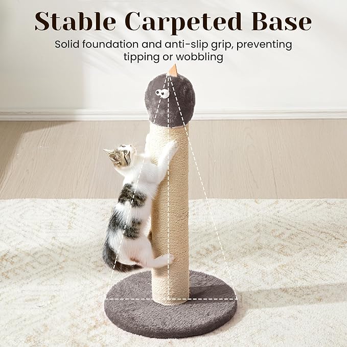 22In Cat Scratching Post (Grey)